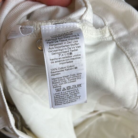 J Crew Point Sur loose straight jean in white Womens Size‎ 34 - Picture 11 of 13